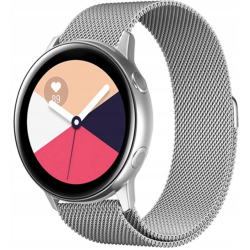 Spacecase Milanese - Universal Μεταλλικό Λουράκι για Smartwatches (22mm) από Ανοξείδωτο Ατσάλι - Silver (5903943240777)