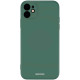 Spacecase Silicone Case - Θήκη Σιλικόνης Apple iPhone 11 - Dark Green (5905123440335)