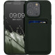 KWmobile Θήκη Σιλικόνης με Υποδοχή για Κάρτα - Apple iPhone 15 Pro - Dark Green (62019.80)
