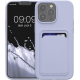 Θήκη Apple iPhone 15 Pro Max - KWmobile Σιλικόνης με Υποδοχή για Κάρτα - Lavender (62020.108)