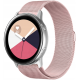 Spacecase Milanese - Universal Μεταλλικό Λουράκι για Smartwatches (22mm) από Ανοξείδωτο Ατσάλι - Pink (5903943240760)