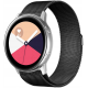 Spacecase Milanese - Universal Μεταλλικό Λουράκι για Smartwatches (20mm) από Ανοξείδωτο Ατσάλι - Black (5903943240692)