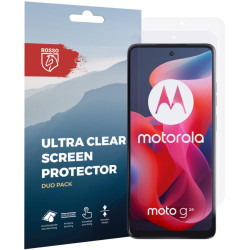 Μεμβράνη Προστασίας Οθόνης - Motorola Moto G24 - Rosso Ultra Clear Screen Protector - 2 Τεμάχια (8719246447396)
