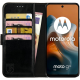 PU Θήκη Πορτοφόλι - Motorola Moto G34 - Rosso Element - Black (8719246443589)