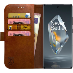 PU Θήκη Πορτοφόλι - OnePlus 12R - Rosso Element - Brown (8719246446375)