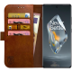 PU Θήκη Πορτοφόλι - OnePlus 12R - Rosso Element - Brown (8719246446375)