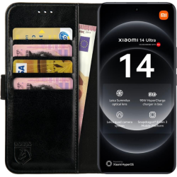 PU Θήκη Πορτοφόλι - Xiaomi 14 Ultra - Rosso Element - Black (8719246446221)