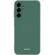 Spacecase Silicone Case - Θήκη Σιλικόνης Samsung Galaxy A25 - Dark Green (5905719108243)