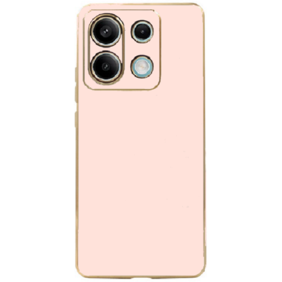 Θήκη Σιλικόνης - Xiaomi Redmi Note 13 Pro 5G / Poco X6 - Bodycell Gold Plated - Pink (5206015074493)