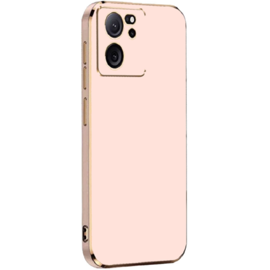 Bodycell Gold Plated - Θήκη Σιλικόνης Xiaomi 13T / 13T Pro / Redmi K60 Ultra - Pink (5206015074295)