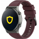 Spacecase Easy Band - Universal Λουράκι Σιλικόνης για Smartwatches (20mm) - Dark Red (5905123404580)