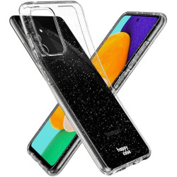 HappyCase Διάφανη Θήκη Σιλικόνης Samsung Galaxy S23 FE - Glitter Print (8719246442575)