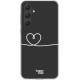 Διάφανη Θήκη Σιλικόνης - Samsung Galaxy A55 - HappyCase - Heart Print (8719246449680)