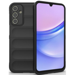 Θήκη Σιλικόνης - Samsung Galaxy A15 - Techsuit Magic Shield - Black (5949419114647)