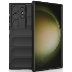 Techsuit Magic Shield - Θήκη Σιλικόνης Samsung Galaxy S23 Ultra - Black (5949419116023)