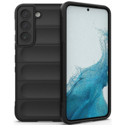 Techsuit Magic Shield - Θήκη Σιλικόνης Samsung Galaxy S22 5G - Black (5949419118782)