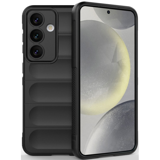 Θήκη Σιλικόνης - Samsung Galaxy S24 - Techsuit Magic Shield - Black (5949419110205)