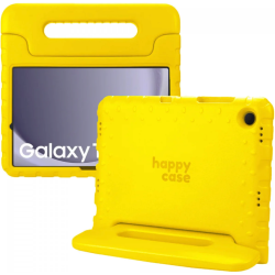 HappyCase Ανθεκτική Θήκη για Παιδιά - Samsung Galaxy Tab A11 Plus / A9 Plus 11" - Yellow (8719246441653)