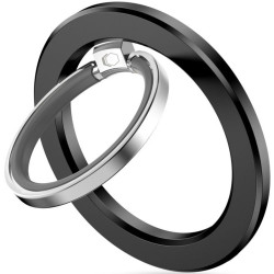 Tech-Protect MMR300 MagSafe Phone Ring - Μαγνητικό MagSafe Δαχτυλίδι / Βάση Στήριξης για Smartphone / Κινητά με Επιπλέον Αυτοκόλλητο Δακτύλιο MagSafe - Black (5906302308804)