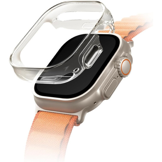 Uniq Garde Slim Hybrid Θήκη Apple Watch Ultra 3 / Ultra 2 / Ultra 1 49mm - Dove Clear (UNIQ-49MM-GARCLR)