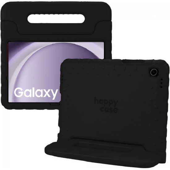 HappyCase Ανθεκτική Θήκη για Παιδιά - Samsung Galaxy Tab A11 / A9 8.7" X110 / X115 - Black (8719246437038)
