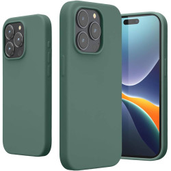 Θήκη Apple iPhone 15 Pro Max - KWmobile Soft Flexible Rubber Cover Σιλικόνης - Forest Green (61956.166)