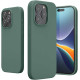 Θήκη Apple iPhone 15 Pro Max - KWmobile Soft Flexible Rubber Cover Σιλικόνης - Forest Green (61956.166)