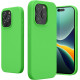 Θήκη Apple iPhone 15 Pro Max - KWmobile Soft Flexible Rubber Cover Σιλικόνης - Lime Green (61956.159)