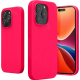 Θήκη Apple iPhone 15 Pro Max - KWmobile Soft Flexible Rubber Cover Σιλικόνης - Neon Pink (61956.77)