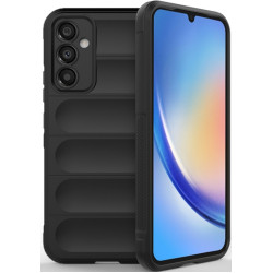 Techsuit Magic Shield - Θήκη Σιλικόνης Samsung Galaxy A34 - Black (5949419115842)