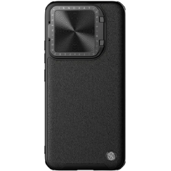 Σκληρή Δερμάτινη Θήκη MagSafe με Μεταλλικό Κάλυμμα για την Κάμερα - Xiaomi 14 Pro - Nillkin CamShield Prop Leather Magnetic - Black (6902048274242)