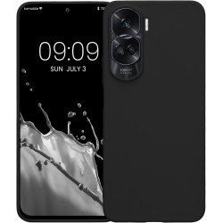 KWmobile Θήκη Σιλικόνης Honor 90 Lite - Black Matte (61744.47)