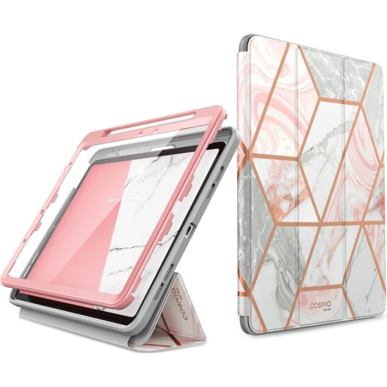Supcase i-Blason Full Body Ανθεκτική Θήκη Cosmo - Apple iPad Air 7 2025 11" / Air 6 2024 11" / Air 5 2022 10.9" / Air 4 2020 10.9" με Υποδοχή Apple Pencil - Marble (843439147201)