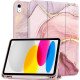 Tech-Protect SC Pen Smartcase - Flip Θήκη με Υποδοχή για Apple Pencil - Apple iPad (A16) 11th Gen. 2025 11" / 10th Gen. 2022 10.9" - Marble (5906302309979)