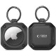 Tech-Protect Rough Pro - Σκληρή Θήκη / Μπρελόκ Apple AirTag 2 / 1 - Black (5906203691333)