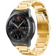 Spacecase Stainless Steel - Universal Μεταλλικό Λουράκι για Smartwatches (20mm) από Ανοξείδωτο Ατσάλι - Gold (5903943240586)