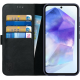 Δερμάτινη Θήκη Πορτοφόλι - Samsung Galaxy A55 - Rosso Deluxe - Black (8719246438400)