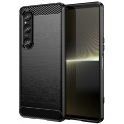 Θήκη Σιλικόνης - Sony Xperia 1 VI - Spacecase Carbon - Black (5905719110512)