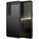Θήκη Σιλικόνης - Sony Xperia 1 VI - Spacecase Carbon - Black (5905719110512)
