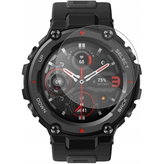 Spacecase Smartwatch Tempered Glass 2.5D - Αντιχαρακτικό Γυαλί Προστασίας Οθόνης Amazfit T-Rex / T-Rex Pro - Clear (5905719015374)