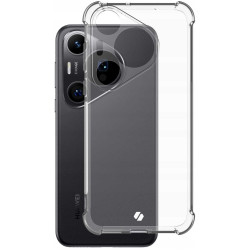 Διάφανη Θήκη Σιλικόνης - Huawei Pura 70 Pro - Spacecase Anti-Shock - 1mm - Clear (5905719110246)
