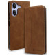 Bodycell Θήκη - Πορτοφόλι Xiaomi Redmi 13C 4G / Poco C65 - Brown (5206015074622)