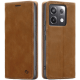Θήκη Πορτοφόλι - Xiaomi Redmi Note 13 Pro 5G / Poco X6 - Spacecase Wallet - Light Brown (5905719108083)
