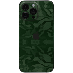 Αυτοκόλλητο Skin Προστασίας Πλάτης - Apple iPhone 15 Pro Max - Gams Premium Vinyl Skin Back Plate - Camo Green (GAMS-VNL-SKIN-CG-001-074)