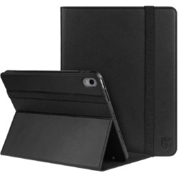 Rosso Element PU Θήκη Apple iPad Air 7 2025 11" / Air 6 2024 11" / Air 5 2022 10.9" / Air 4 2020 10.9" με Υποδοχή Apple Pencil - Black (8719246442254)
