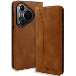 Θήκη Πορτοφόλι - Huawei Pura 70 Pro / Pura 70 Pro Plus - Bodycell Book Case - Brown (5206015075148)