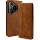 Θήκη Πορτοφόλι - Huawei Pura 70 Pro / Pura 70 Pro Plus - Bodycell Book Case - Brown (5206015075148)