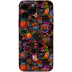 Αυτοκόλλητο Skin Προστασίας Πλάτης - Apple iPhone 15 Pro Max - Gams Premium Vinyl Skin Back Plate - 3D Neon (GAMS-VNL-SKIN-3DN-001-074)