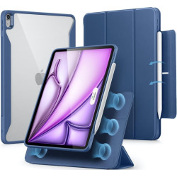 Μαγνητική Θήκη με Υποδοχή Apple Pencil - Apple iPad Air 13" 2025 / 2024 - ESR Rebound Hybrid 360 - Navy Blue (4894240193839)