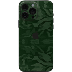 Αυτοκόλλητο Skin Προστασίας Πλάτης - Apple iPhone 15 Pro - Gams Premium Vinyl Skin Back Plate - Camo Green (GAMS-VNL-SKIN-CG-001-076)